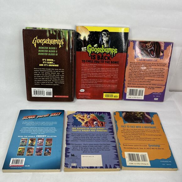 RL Stine Goosebumps Lot Books Horror Graphic Fear Street Monster Blood Collect - Picture 5 of 8